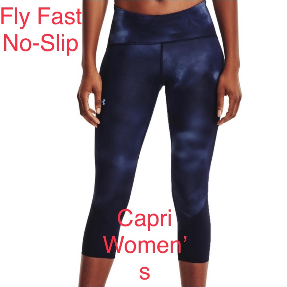 Under Armour Fly Fast Blue high rise non slip Size Small